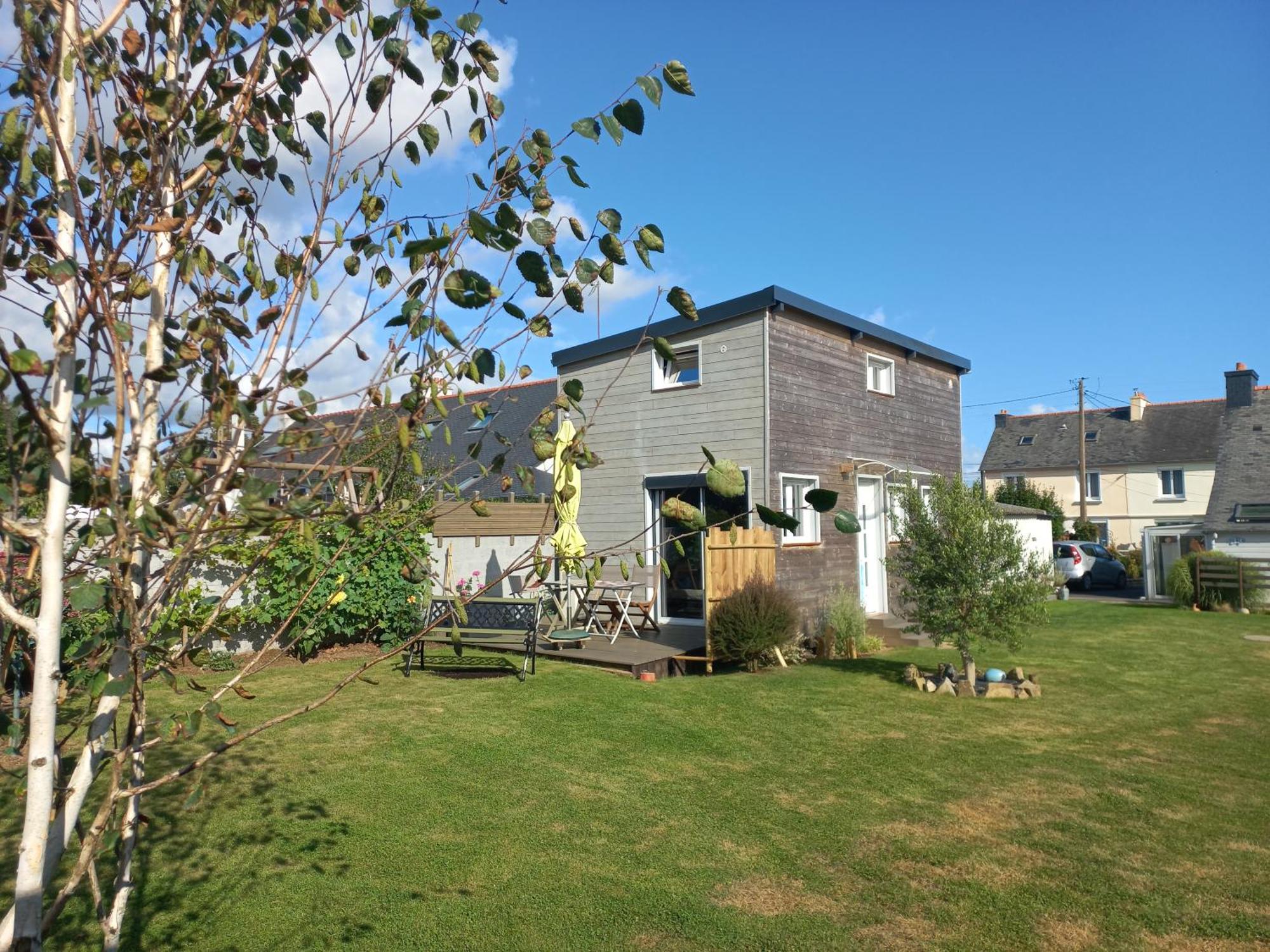 Studio Bois Independant Au Calme Concarneau Exterior foto